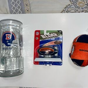 Denver Broncos Vintage Beer Mug and Collectibles Set